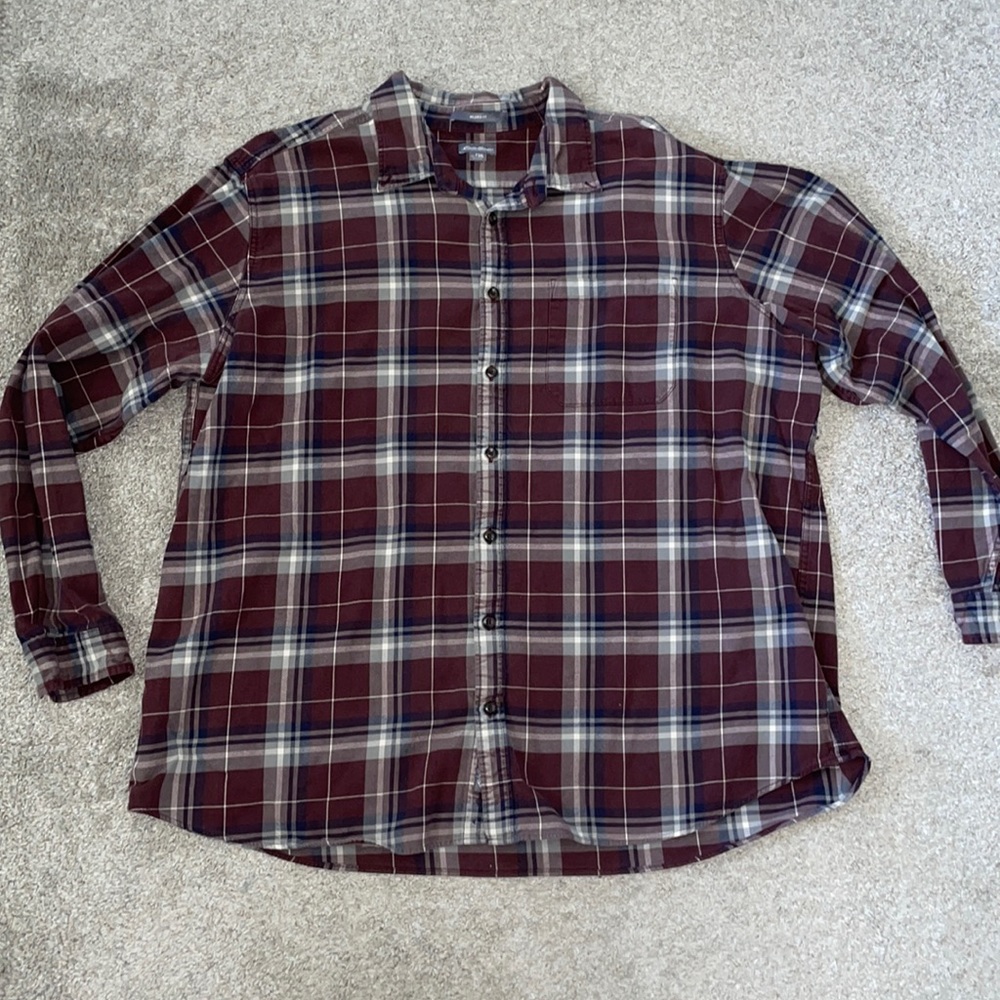 Eddie Bauer flannel 3XLT